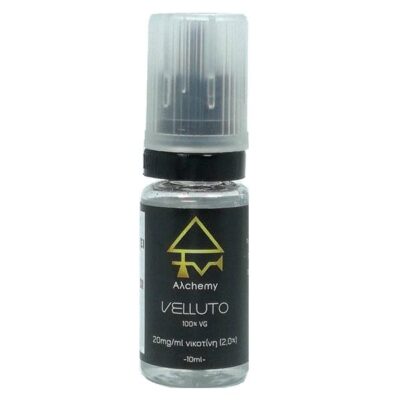 Αlchemy Nicotine Booster Velluto 10ml 100 VG 20mg - Βάση Νικοτίνης 100 Γλυκερίνη