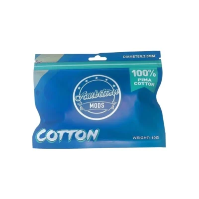 Ambition Mods Pima Cotton - Καταπληκτικό οργανικό βαμβάκι με υψηλή αντοχή σε θερμοκρασία