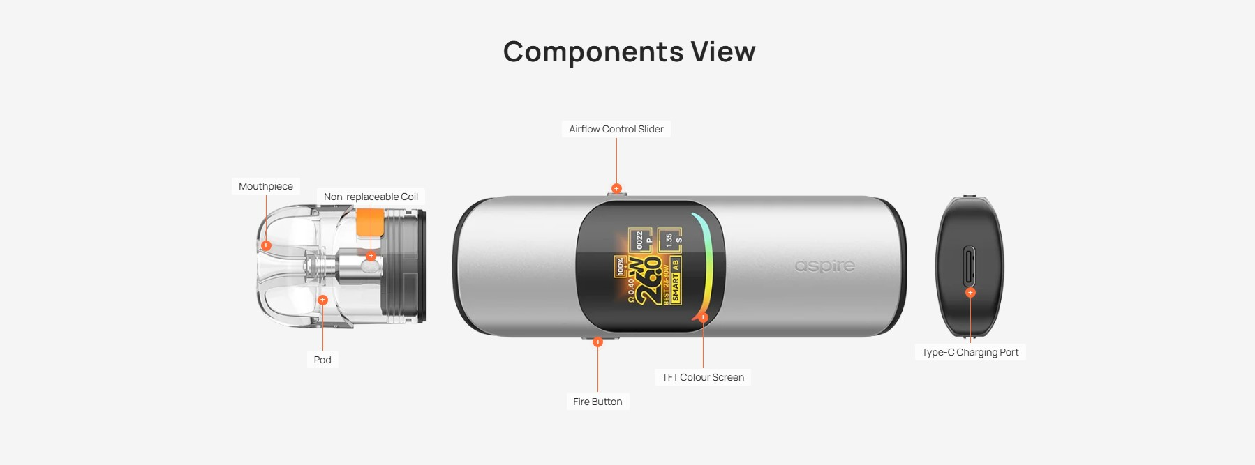 Aspire-pixo-neo-exploded_vaporstationgr_ | Vaporstation.gr Aspire Pixo Neo 1300mAh