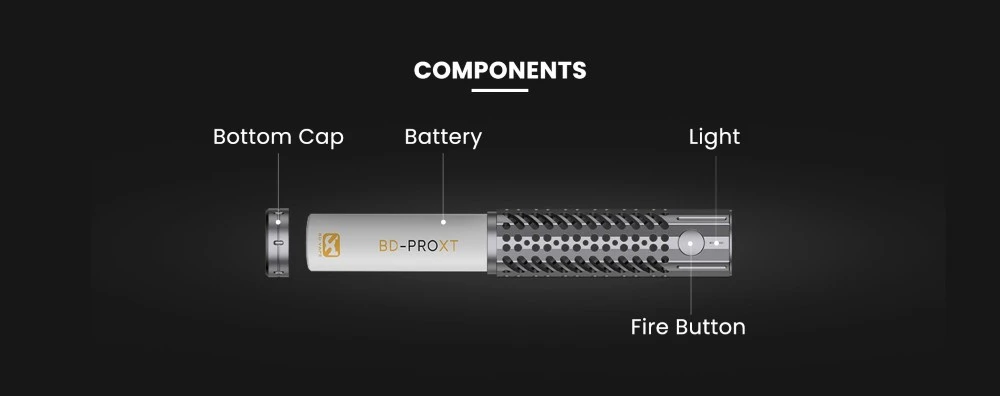 BD Vape Blaster Mod Components View wwwvaporstationgr