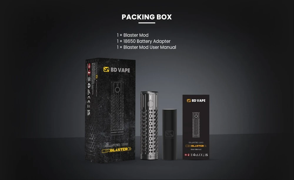 BD Vape Blaster Mod Package wwwvaporstationgr