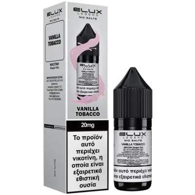 Elux Vanilla Tobacco - Εκλεκτός καπνός με βανίλια.