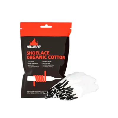 Hellvape Shoelace Cooton - Οργανικό βαμβάκι σε μορφή κορδόνι για διάμετρο 25mm  30mm