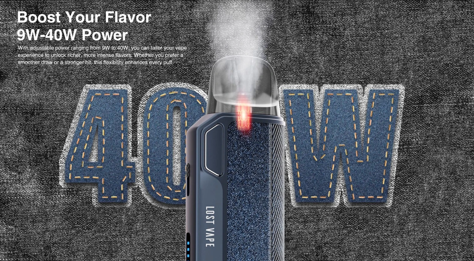 Lost Vape Thelema Elite s Pod Power Output wwwvaporstationgr