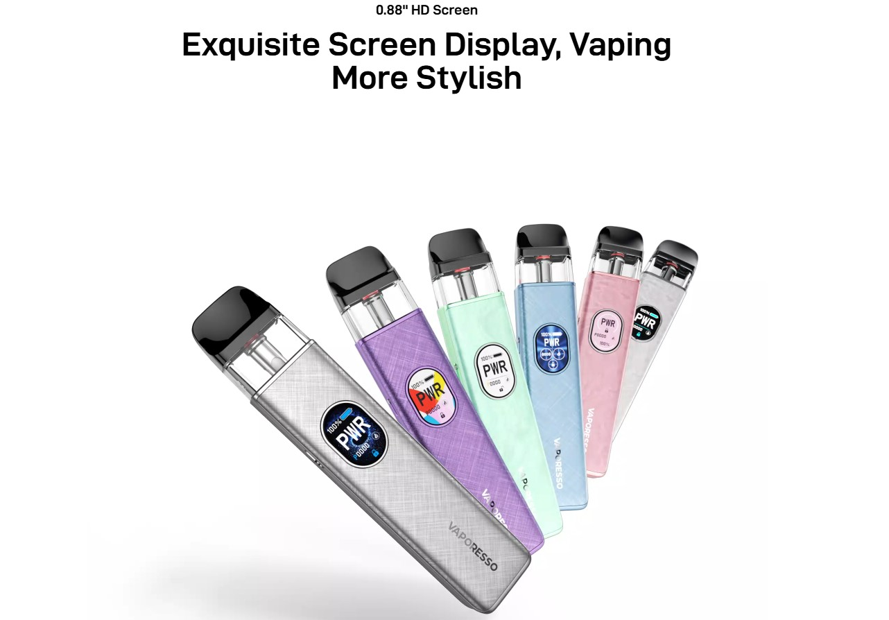 Vaporesso XROS 5 Pod Kit 088ich Screen wwwvaporstationgr