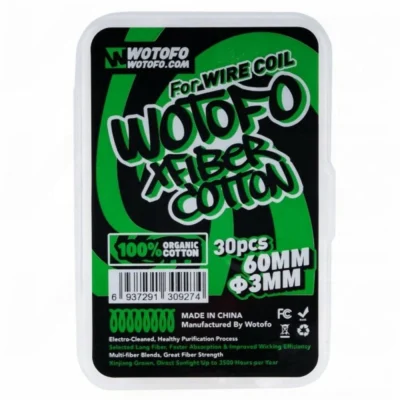 Wotofo Xfiber Cotton 3mm - Για Profile mesh rta και όλους τους mesh ατμοποιητές
