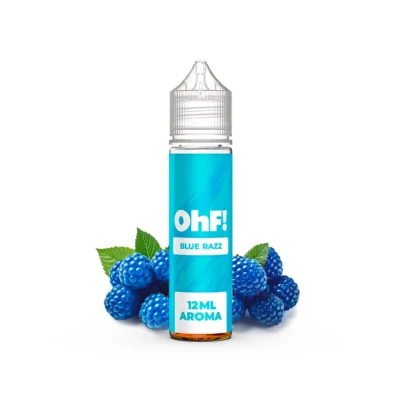 OhF! Flavor Shots Ice Blue Razz - Μπλε βατόμουρα.