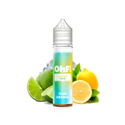 OhF! Flavor Shots Ice Lemon Lime - Δροσερό λεμόνι με λάιμ.