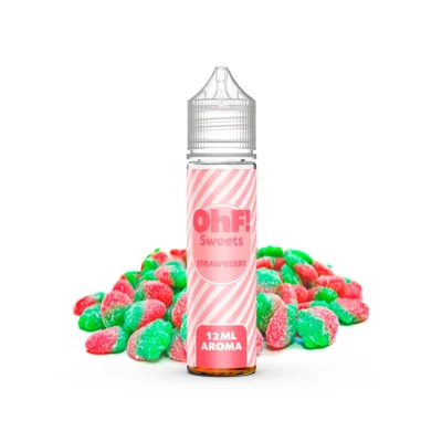 OhF! Flavor Shots Sweets Strawberry - Ζελεδάκια Φράουλα.