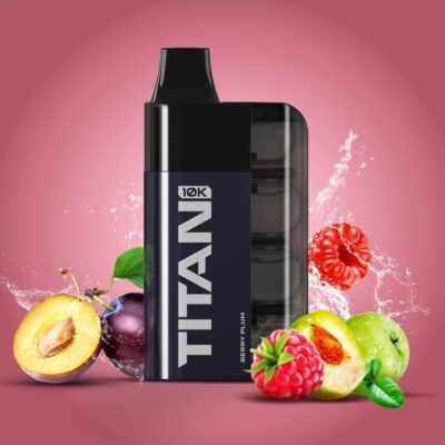 Titan 10k 20mg Berry Plum - Μύρτιλο, βατόμουρο, δαμάσκηνο.