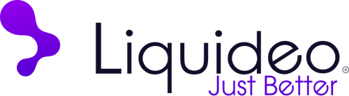Λογότυπο της εταιρείας Liquideo. Liquideo: Just Better