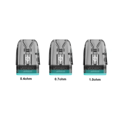 VooPoo Argus Top Fill Cartridge V2 3ml Διαθέσιμα με αντιστάσεις 10ohm 07ohm και 04ohm