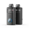 Εμπρόσθια και οπίσθια όψη του Aspire Avata Pod Kit σε μαύρο χρώμα