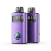Εμπρόσθια και οπίσθια όψη του Aspire Avata Pod Kit σε μωβ χρώμα
