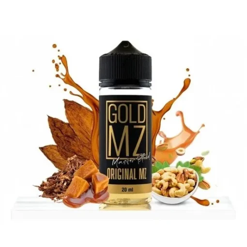 Φωτογραφία μπουκαλιού 120ml του Original από τη σειρά Gold MZ της Infamous