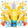 Οπτική απεικόνιση της συσκευασίας του Kings Crest Fruits Banana Mango Ice 60ml.