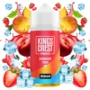 Οπτική απεικόνιση της συσκευασίας του Kings Crest Fruits Strawberry Peach Ice 120ml