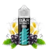 Οπτική απεικόνιση της συσκευασίας του Mixtio Bar Series Blue Razz Lemonade 120ml που περιβάλλεται από τα αντίστοιχα φρούτα