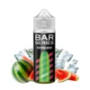 Οπτική απεικόνιση της συσκευασίας του Mixtio Bar Series Watermelon Ice 120ml που περιβάλλεται από τα αντίστοιχα φρούτα