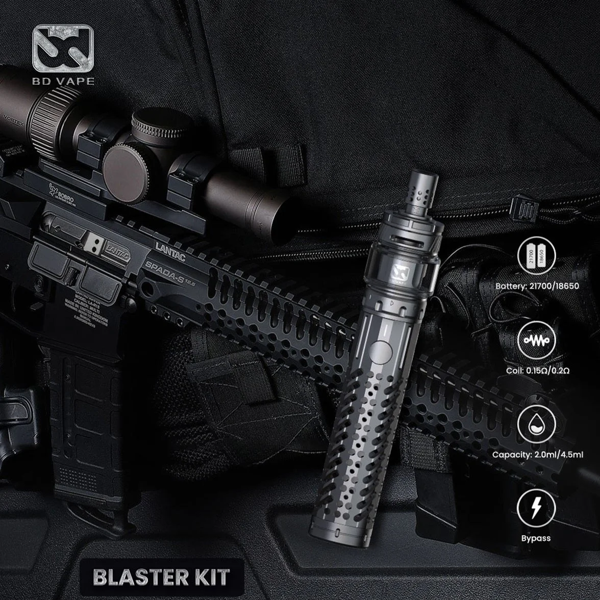 BD Vape Blaster Kit 21700
