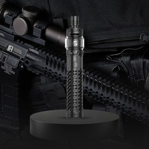 Οπτική απεικόνιση του Blaster Kit της BD Vape σε οικείο περιβάλλον