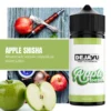 Οπτική απεικόνιση της συσκευασίας του Apple Shisha της DejaVu 120ml