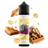 Οπτική απεικόνιση της συσκευασίας του Banana Caramel Waffle της Drifter 60ml