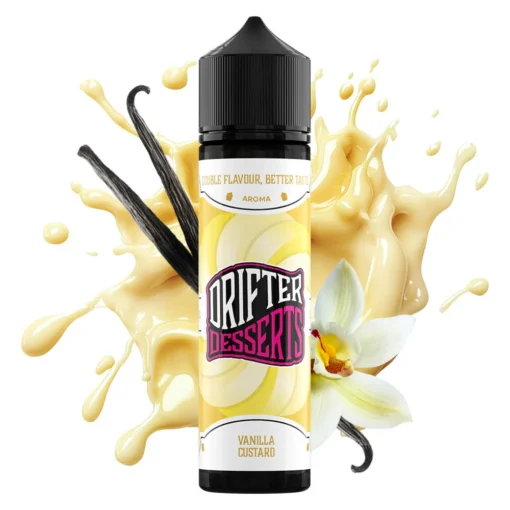 Οπτική απεικόνιση του Drifter Vanilla Custard σε μπουκάλι 60ml