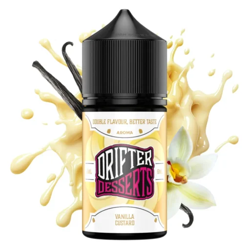Οπτική απεικόνιση του Drifter Vanilla Custard σε μπουκάλι 30ml