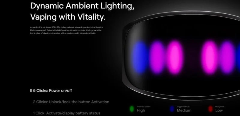 Uwell Caliburn G4 Classic Pod Kit 3ml 1400mAh