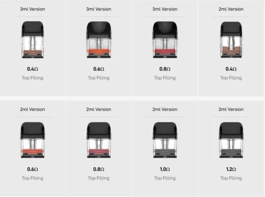 Vaporesso-xros-pro-2-pod-kit-2000-mah-pod-compatibility-vaporstation | Vaporstation.gr Vaporesso Xros Pro 2 Pod Kit 3ml 2000mAh