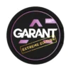 Οπτική απεικόνιση της συσκευασίας Ice Blueberry Extreme Nicotine Pouches της Garant
