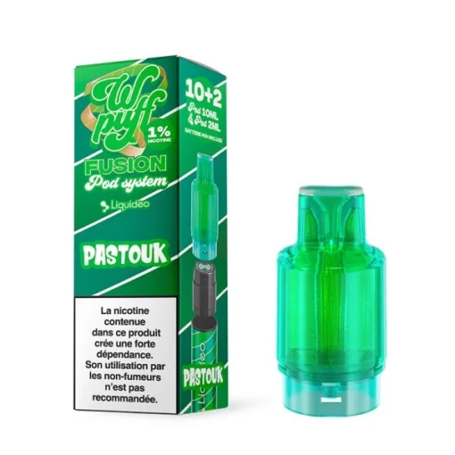 Οπτική απεικόνιση της ανταλλακτικής δεξαμενής Liquideo Wpuff Fusion Watermelon