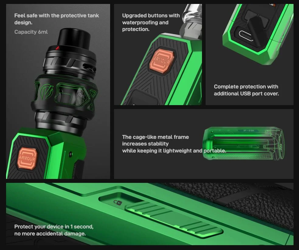 Vaporesso-armour-ultra-kit-6ml-5500mah-keys-vaporstation | Vaporstation.gr