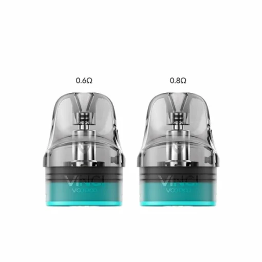 Cartridges-vinci-s-0608-45ml-2pcs-voopoo-vaporstation | Vaporstation.gr Οπτική απεικόνιση της ανταλλακτικής δεξαμενής με αντίσταση για το Vinci S της Voopoo