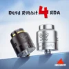 Hellvape-dead-rabbit-4-rda-24mm-product-image-vaporstation | Vaporstation.gr Οπτική απεικόνιση του πνευμονικού ατμοποιητή Hellvape Dead Rabbit 4 RDA σε 2 χρώματα