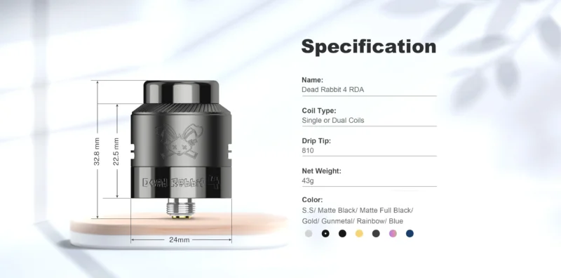 Hellvape-dead-rabbit-4-rda-specs-vaporstation | Vaporstation.gr