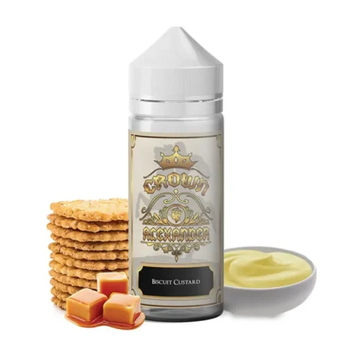 Crown-alexander-120ml-vaporstation | Vaporstation.gr Οπτική απεικόνιση της συσκευασίας Alexander της Crown σε συσκευασία 120ml