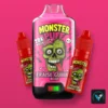 Monster Puff 28K Kit 2ml  2x10ml 20mg Strawberry Gummy Bear