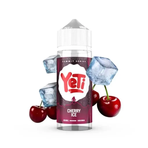 Οπτική απεικόνιση του Yeti Summit Cherry Ice σε μπουκάλι 120ml.
