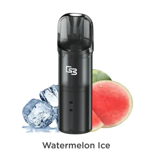 Οπτική απεικόνιση του προγεμισμένου pod για το Geek Bar Elite με γεύση Watermelon Ice