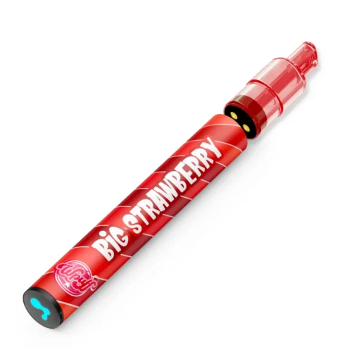 Οπτική απεικόνιση του Liquideo Wpuff Pod KIT 20 με γεύση φράουλα