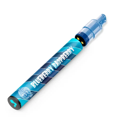 Οπτική απεικόνιση του Liquideo Wpuff Pod KIT 20 με γεύση μύρτιλο και σμέουρο