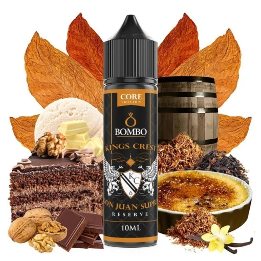 Οπτική απεικόνιση του Bombo x Kings Crest Don Juan Supra σε μπουκάλι 60ml