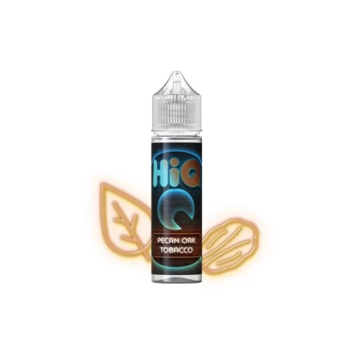 Οπτική απεικόνιση του HiQ Pecan Oak Tobacco σε μπουκάλι 60ml