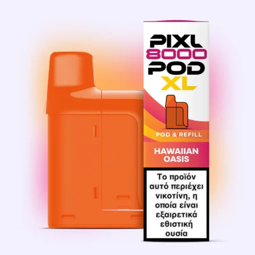 Οπτική απεικόνιση του PIXL 8000 Prefilled Pod Hawaiian Oasis.