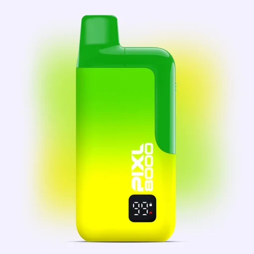 Οπτική απεικόνιση του PIXL 8000 KIT Lemon Lime σαν συσκευή χρήσης με το ανάλογο χρωματισμό