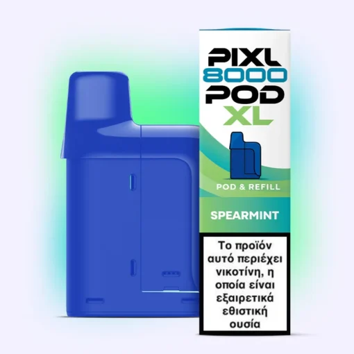 Οπτική απεικόνιση του PIXL 8000 Prefilled Pod Spearmint