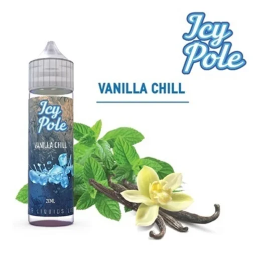 0003886_icy-pole-vanilla-chill-20ml60ml_800 | Vaporstation.gr Οπτική απεικόνιση του Icy Pole Vanilla Chill σε μπουκάλι 60ml