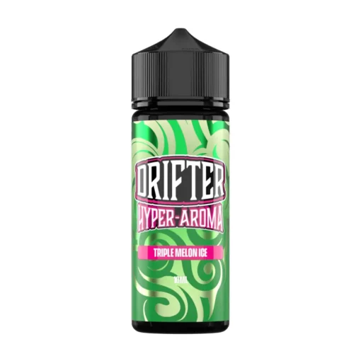 Οπτική απεικόνιση του Drifter Hyper Aroma Triple Melon Ice σε μπουκάλι 120ml